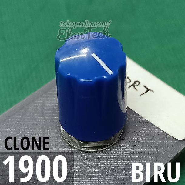 Knob Potensio Davies 1900 Clone Biru Blue Knop Mini elant33 Ayo Beli