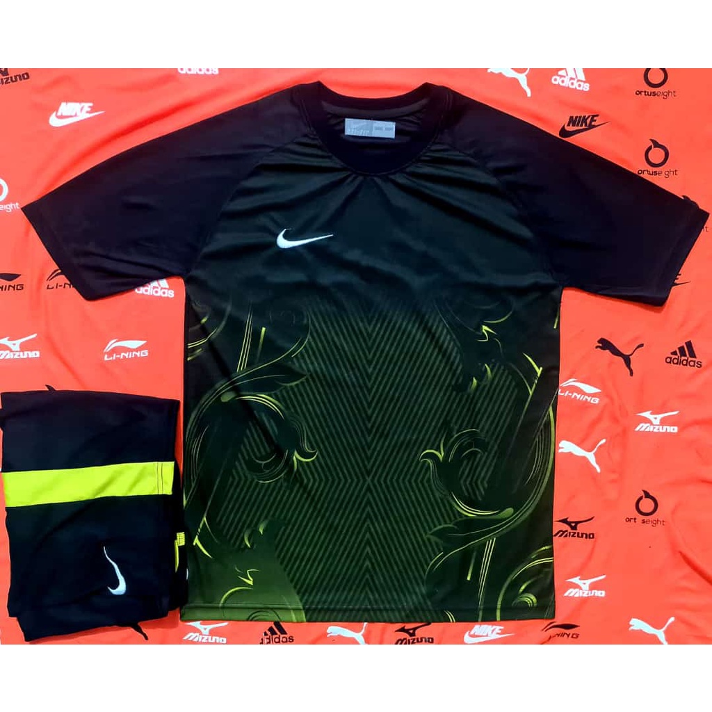 Baju Bola Jersey Futsal Dewasa Pria Wanita Printing Motif Bunga