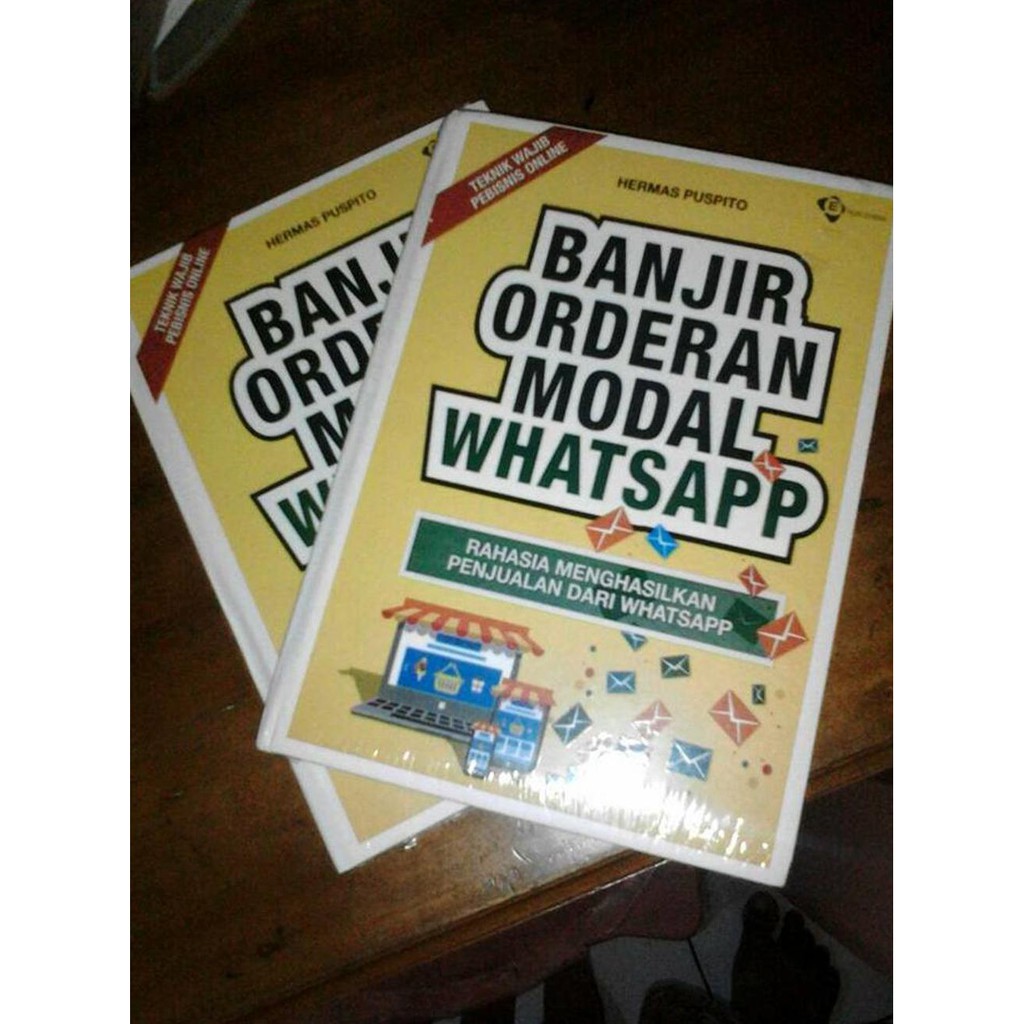 Paling Murah Buku Banjir Orderan Modal Whatsapp
