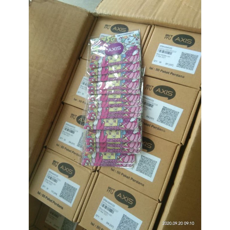 PALING MURAH  Kartu Paket Axis 100GB Viral