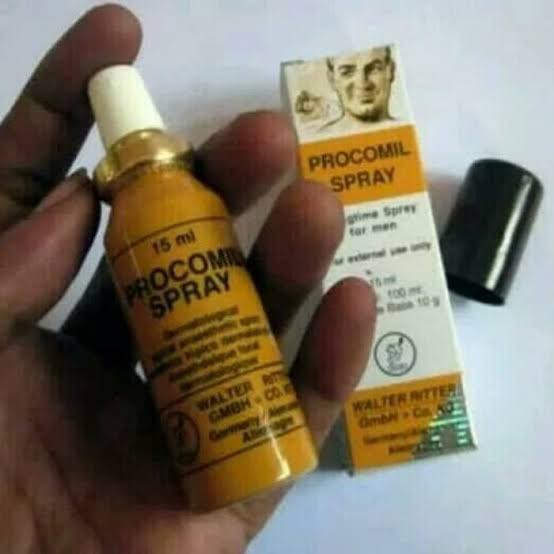 Procomil Spary Asli Original Kuat  Semprot Terbaik Asli Tahan Lama