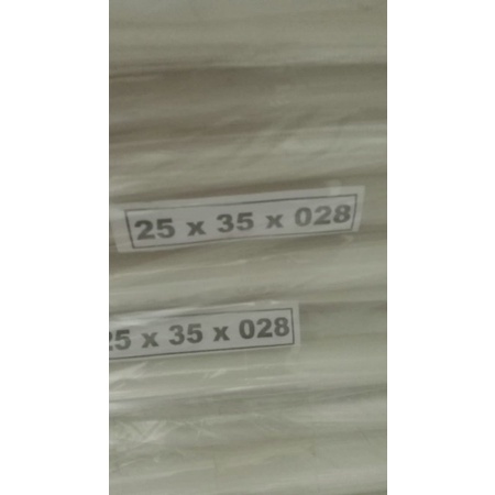 PLASTIK OPP SEAL - PLASTIK PACKING PAKAIAN PREMIUM / SUPER TEBAL 25X35X(28) - plastik online shop