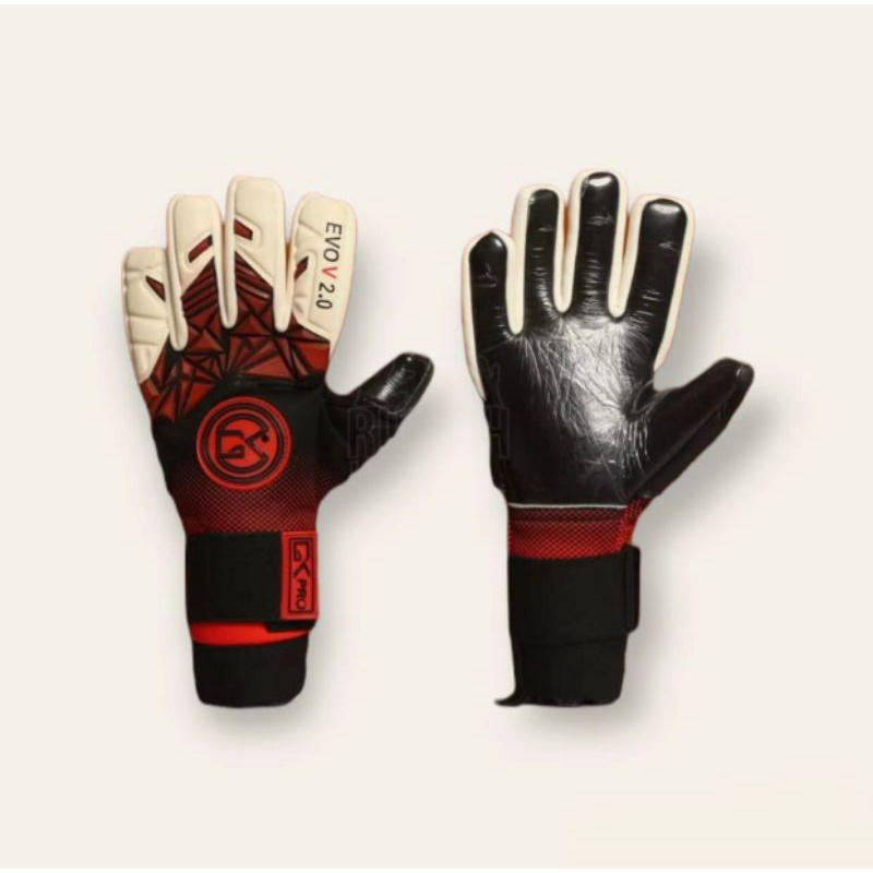 SARUNG TANGAN KIPER GK PRO EVO V Red Reverse ( SKU : GKPRO12 )