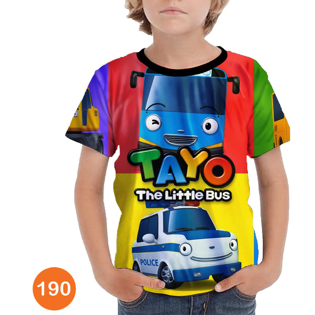 Baju Tayo the Little Bus Baju Anak Printing #190