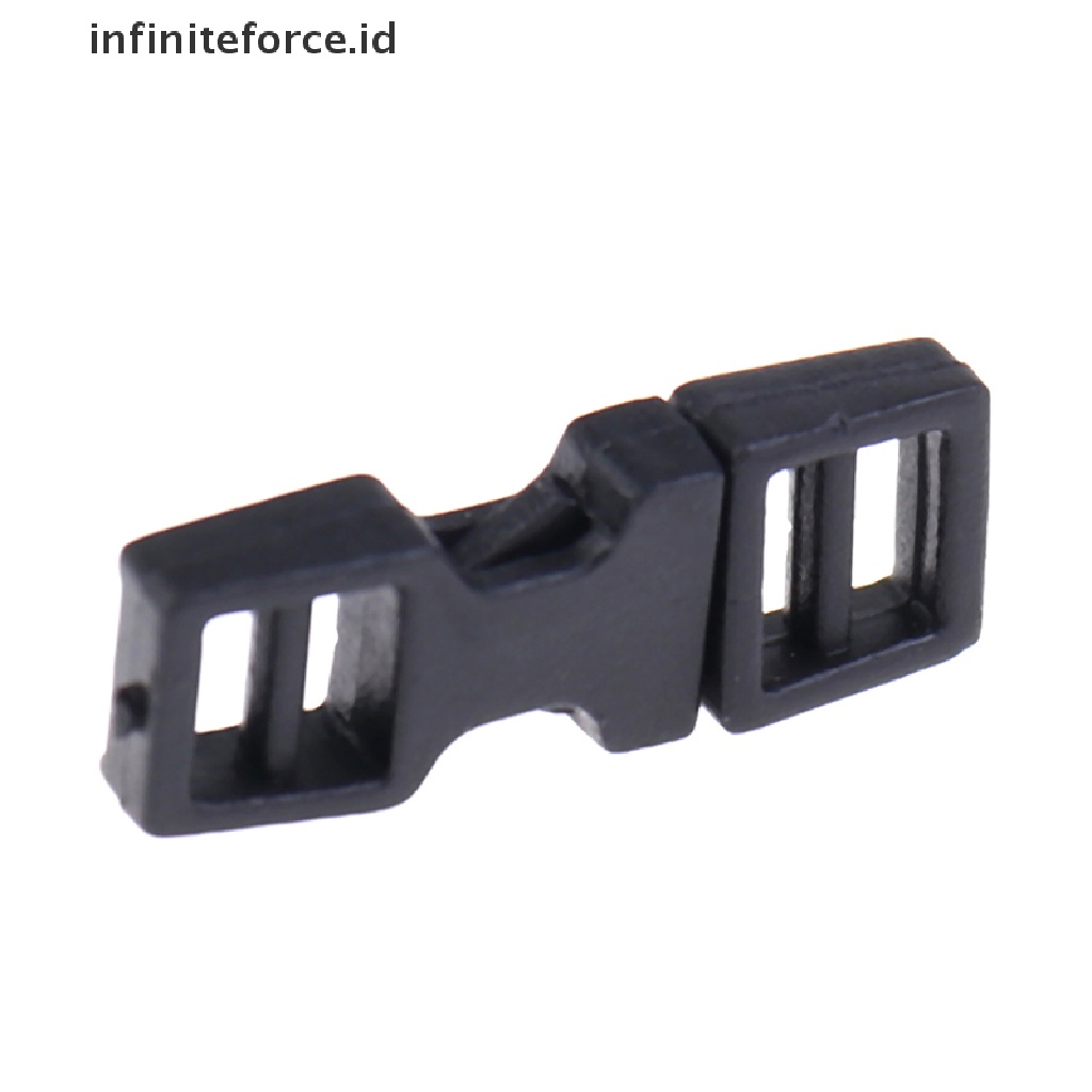 (Infiniteforce.Id) 10pcs Gesper Mini Ukuran 4mm Untuk Tas Ransel / Gelang Diy