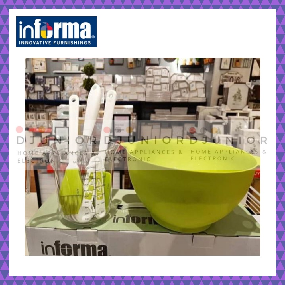 INFORMA - LULU BAKING / PERALATAN BAKING SET / ALAT PEMBUAT KUE