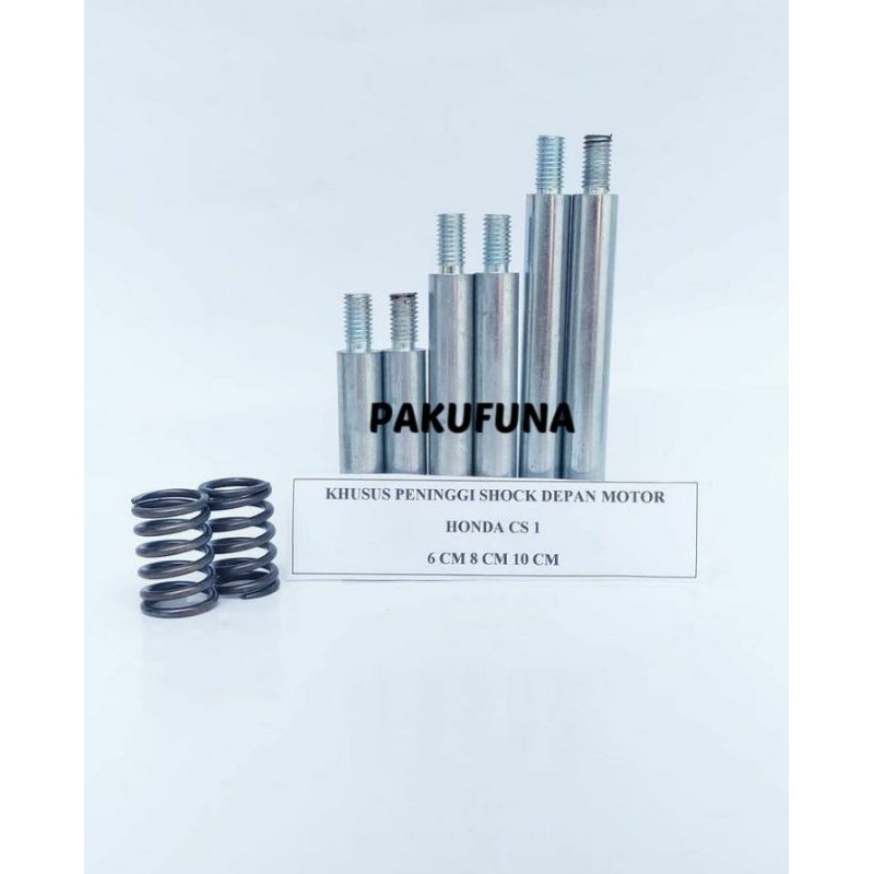 Peninggi Sambungan Pangkon Suling Shock Skok Shok Sok Depan Motor Honda Cs1 Plus Per Reborn B