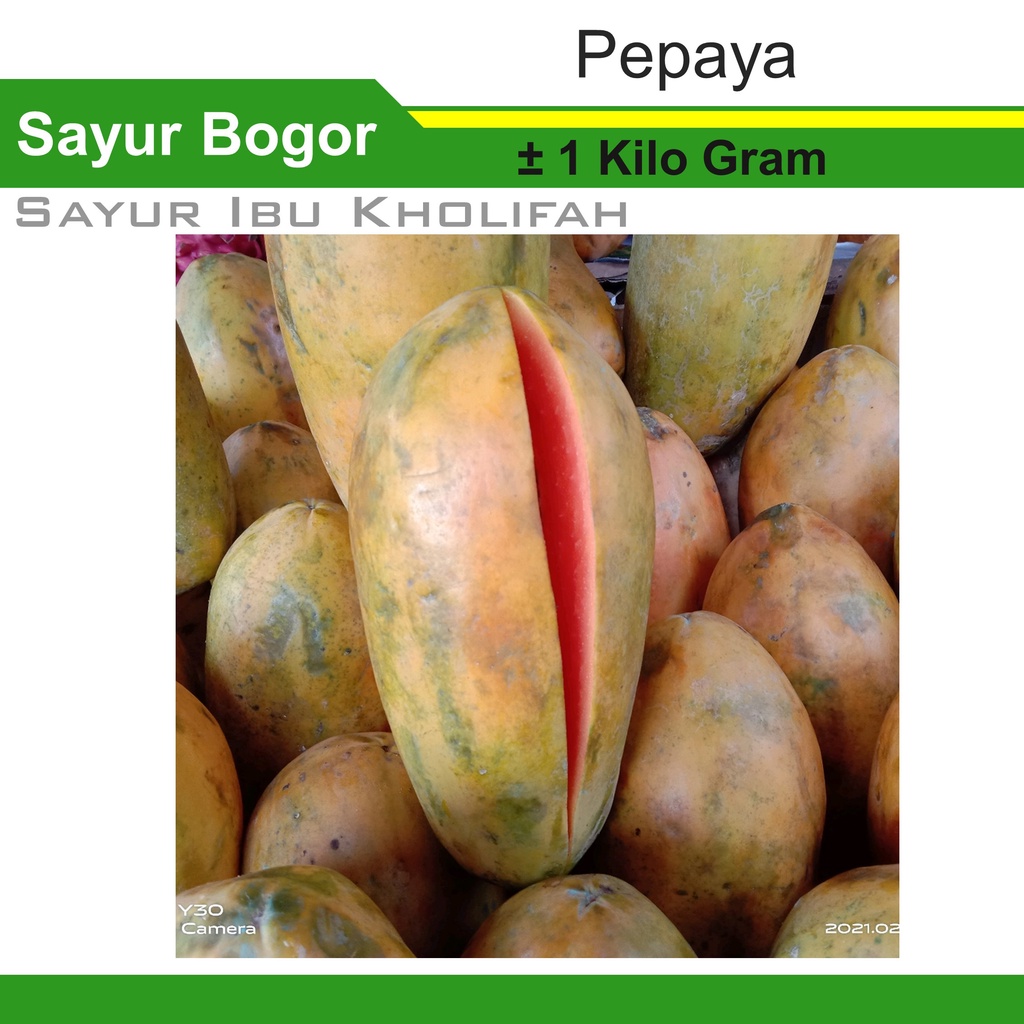 Jual Pepaya Manis Segar 1 Buah Buahan Segar Bogor Shopee Indonesia