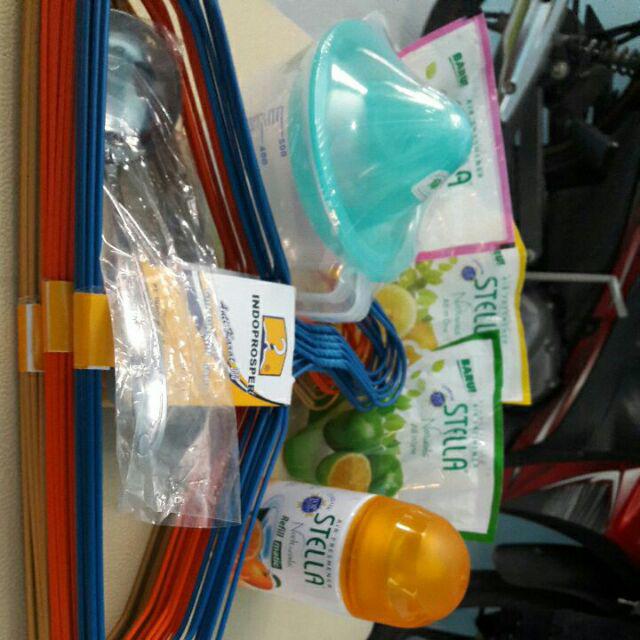 Gantungan Baju / Hanger Baju Besi Warna Isi 10