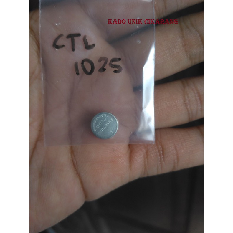 Baterai Rechageable Panasonic CTL1025 CTL 1025