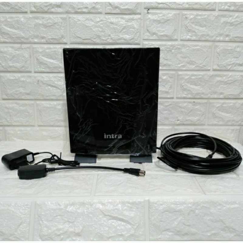 Antena Tv Indoor/ Outdoor intra 118 luar /Dalam Digital tv