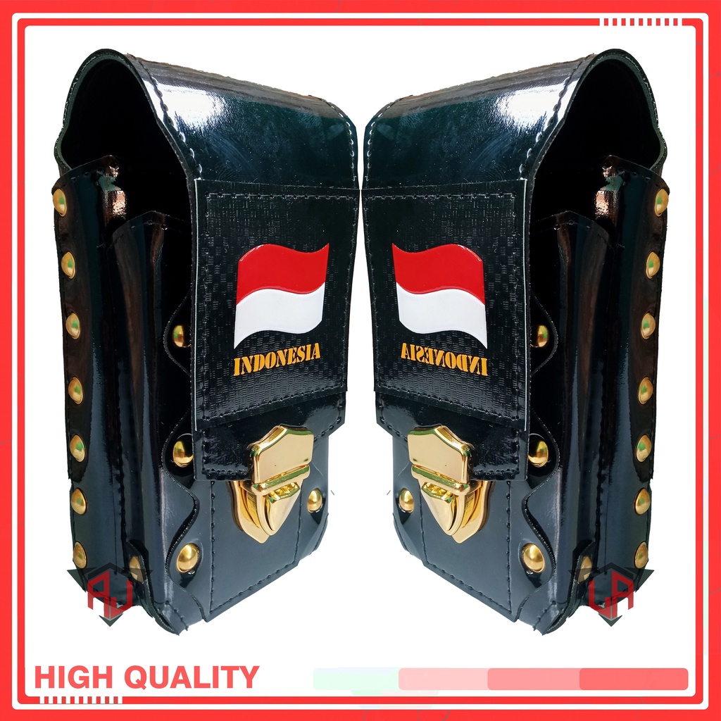 Sarung Hp Pinggang Tactical Logo Bendera Indonesia