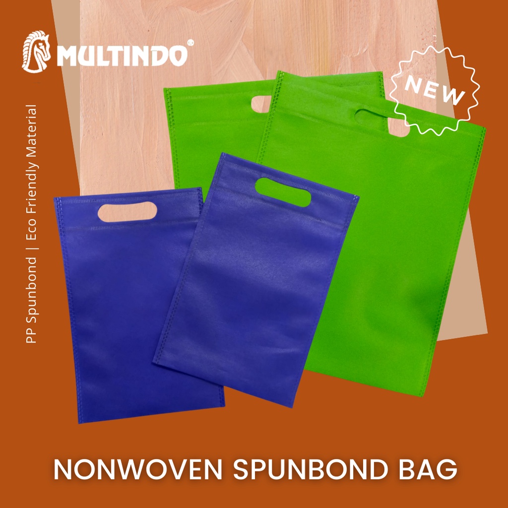 Tas PP Spunbond Goodie Bag Plong 38 x 30 cm