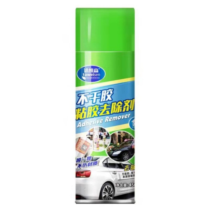 Penghilang Cairan Spray lem Stiker Sticker Adhesive Remover Car 450ml