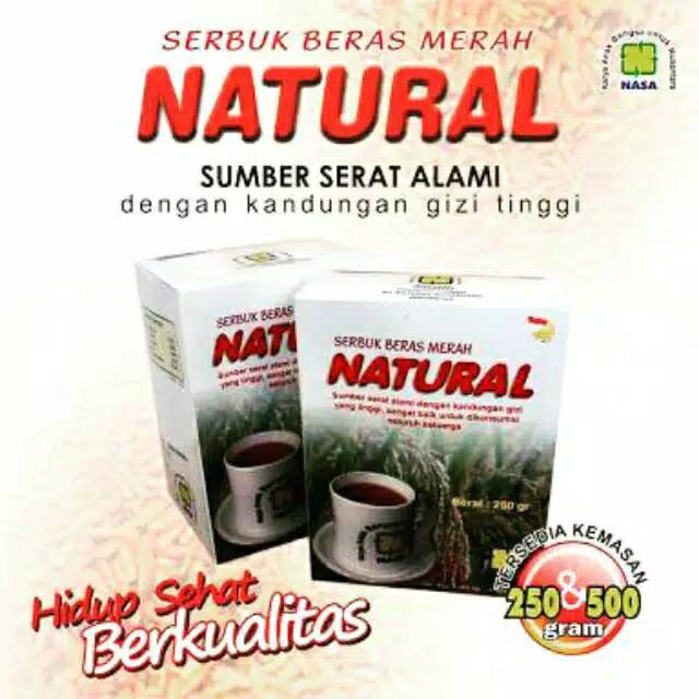 

SERBUK BERAS MERAH NATURAL (PENGGANTI NASI, PROGRAM DIET)