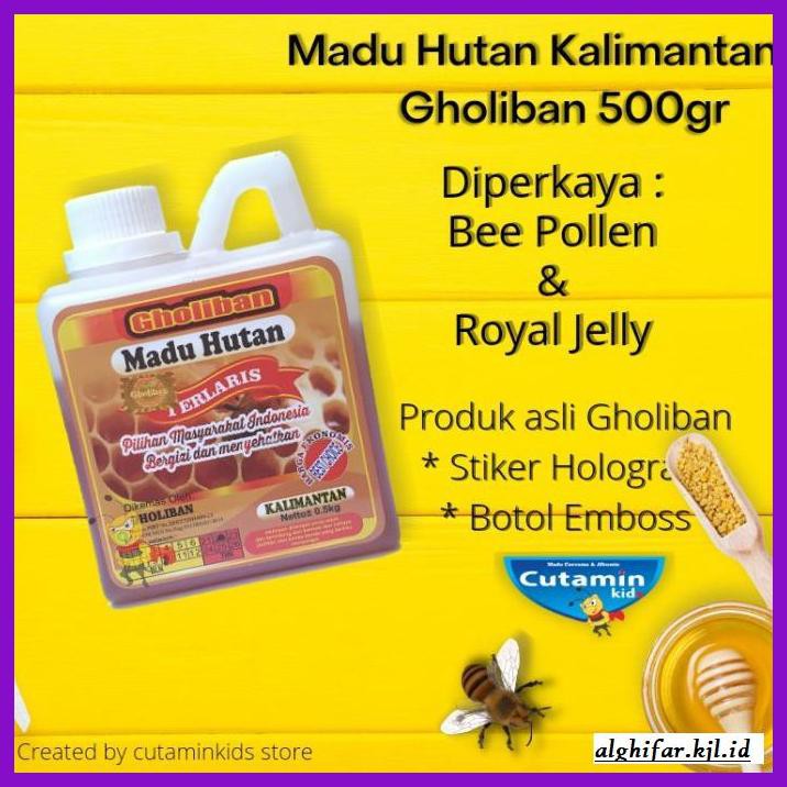 

MADU-MINUMAN- MADU ASLI/MADU MURNI/MADU HUTAN KALIMANTAN 500GR/0.5KG GHOLIBAN ASLI -ASLI-BUKAN-KAWE-