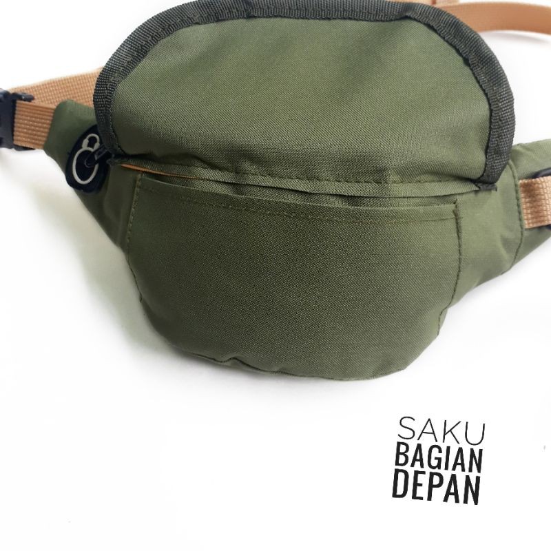 Tas Selempang Waistbag mini pria termurah