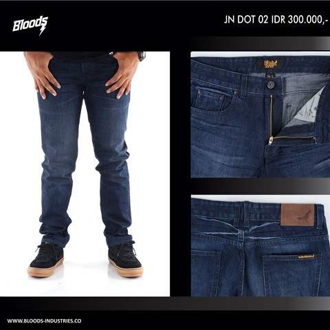 Celana Jeans JN DOT 02 BLOODS Original