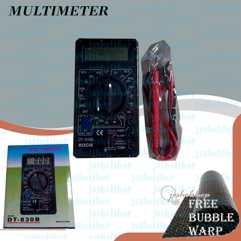 Multitester / Multimeter Digital DT-830B