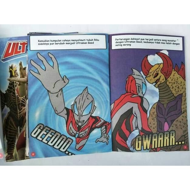 

Ultraman 10 Berwarna Murah buku Komik