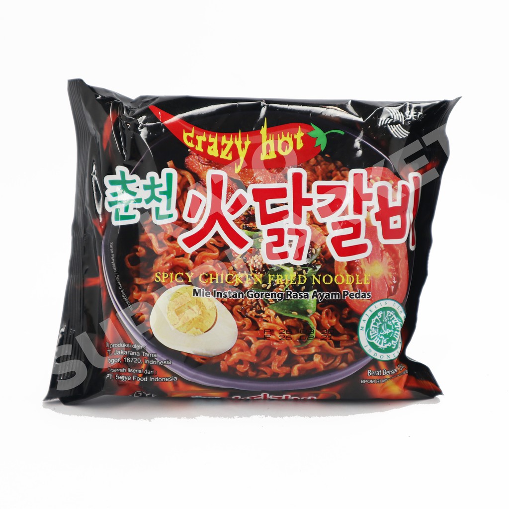 

Segye Mie Goreng Spicy Chicken 126g / Mie Pedas