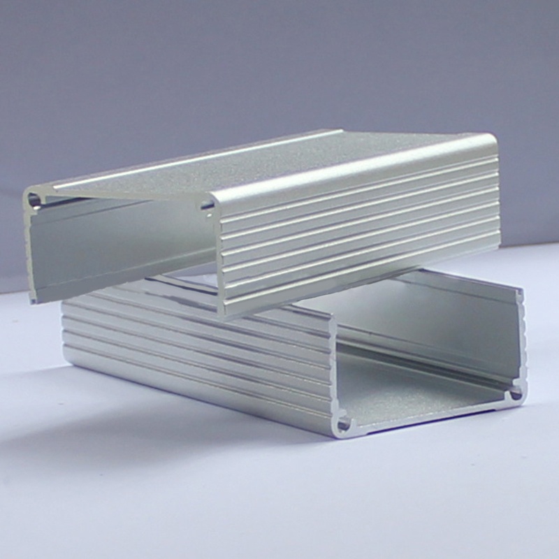 Case Kotak Proyek Elektronik Bahan Aluminum Untuk Papan PCB DIY 3.94x1.81x1.81in