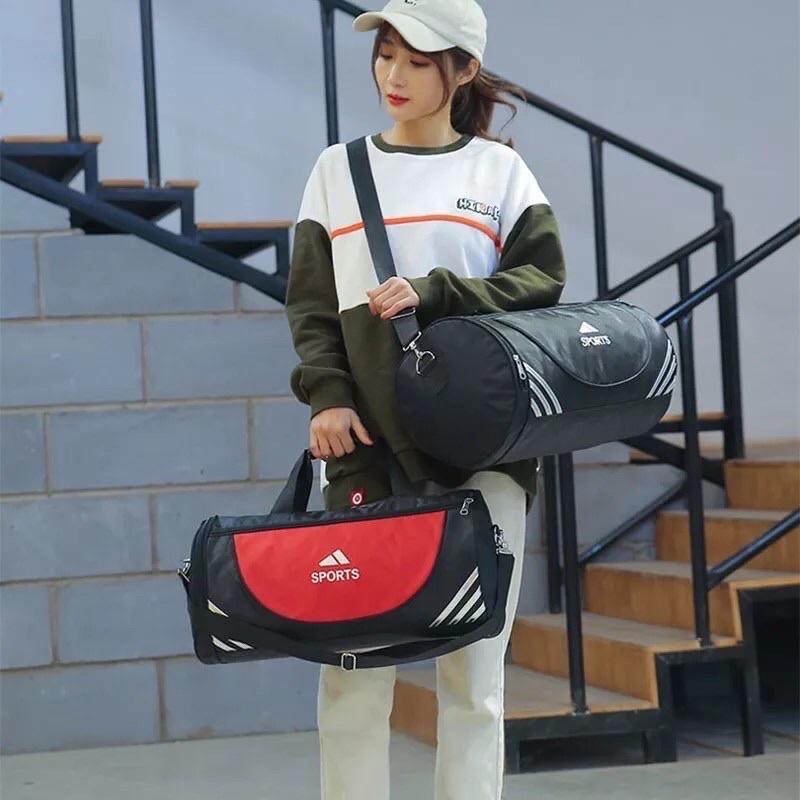 tas gym duffel bags tas travel tas jinjing tas mudik besar tas tabung jinjing panjang sports bag