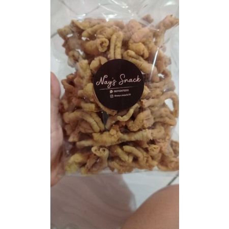

Keripik usus/ Usus crispy 200gram