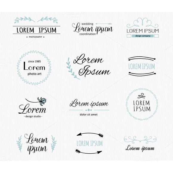 Vector Logo Templates Logotypes