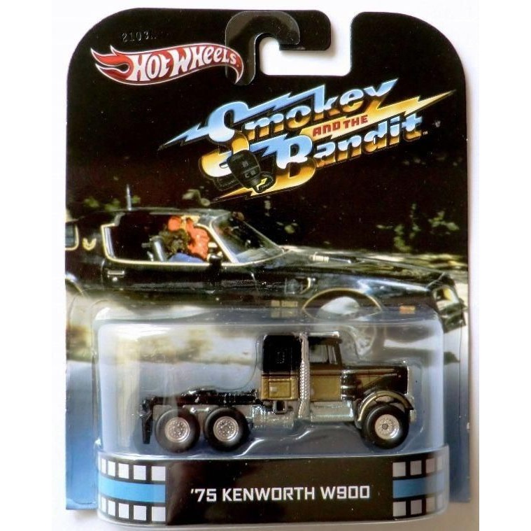 Hot Wheels Smokey and the Bandit 75 Kenworth W900 HW Hotwheels Retro Entertainment