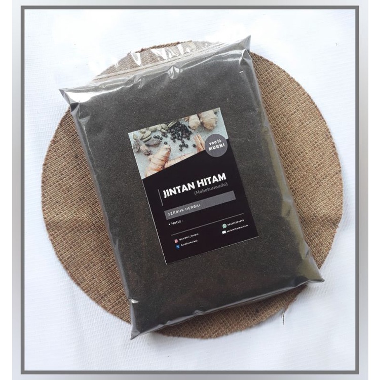 Jintan Hitam Bubuk 1kg Habatussauda / Serbuk Jintan Hitam Asli