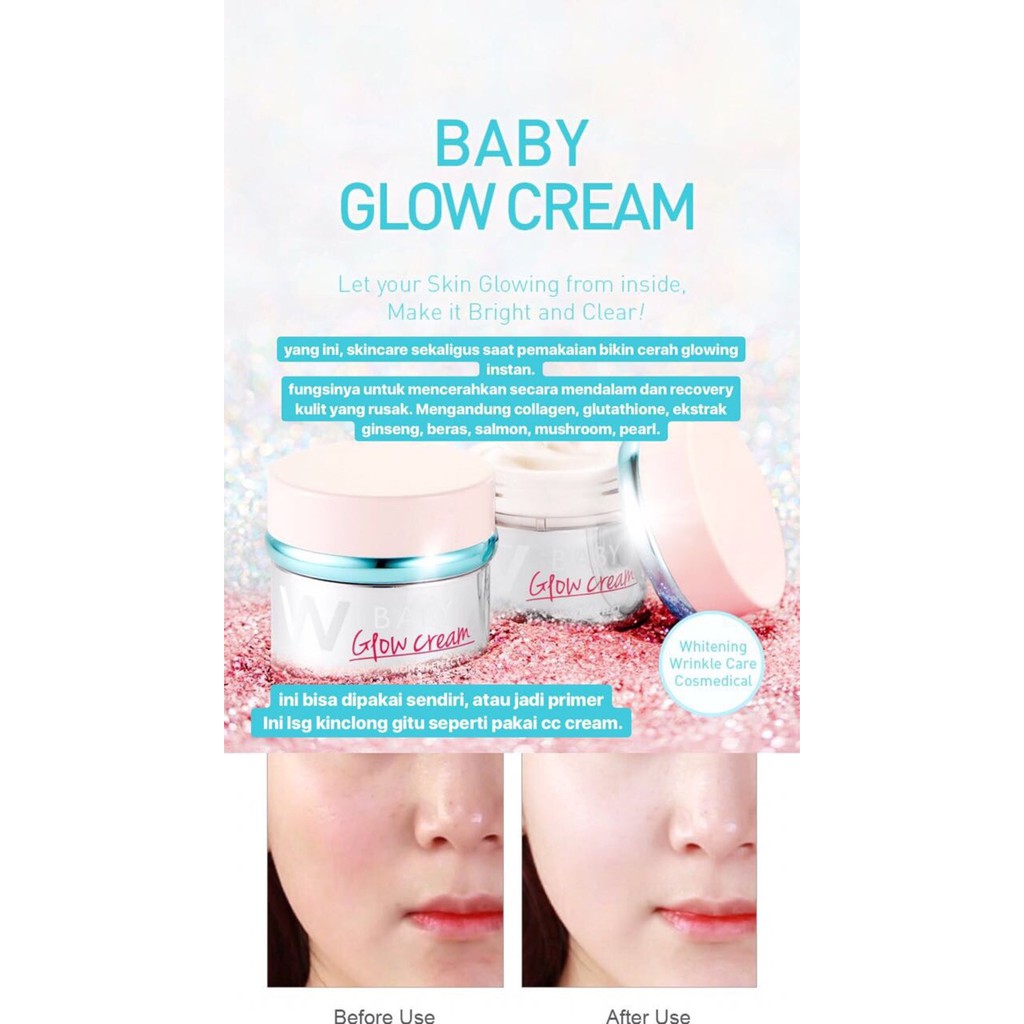 baby glowing cream