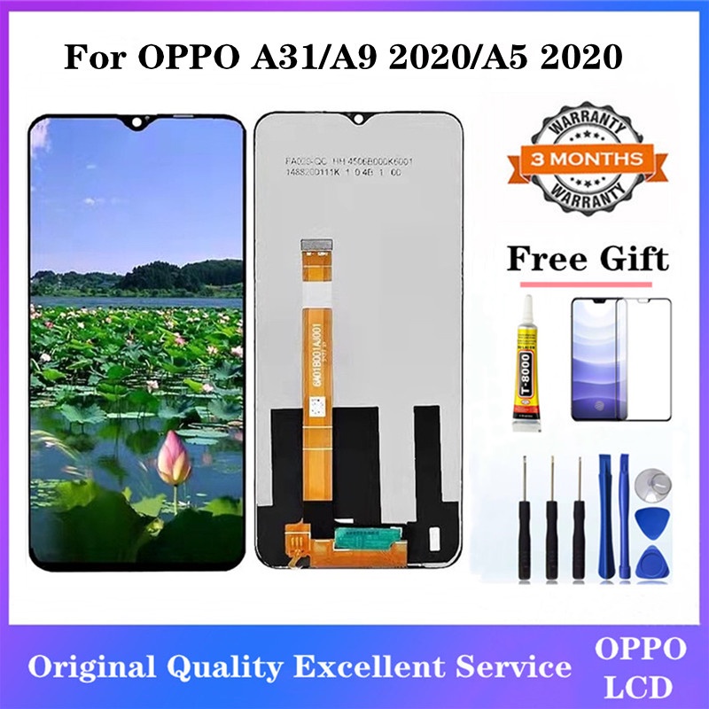 lcd oppo a9 2020 a5 2020 a31 2020   a11x   a8 original layar sentuh  for lcd oppo a5 2020