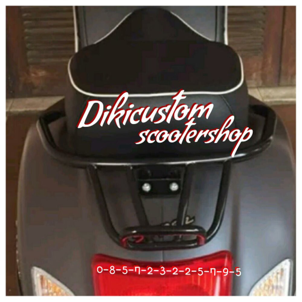 Aksesoris vespa GTS 150 new rear rack Terbaik