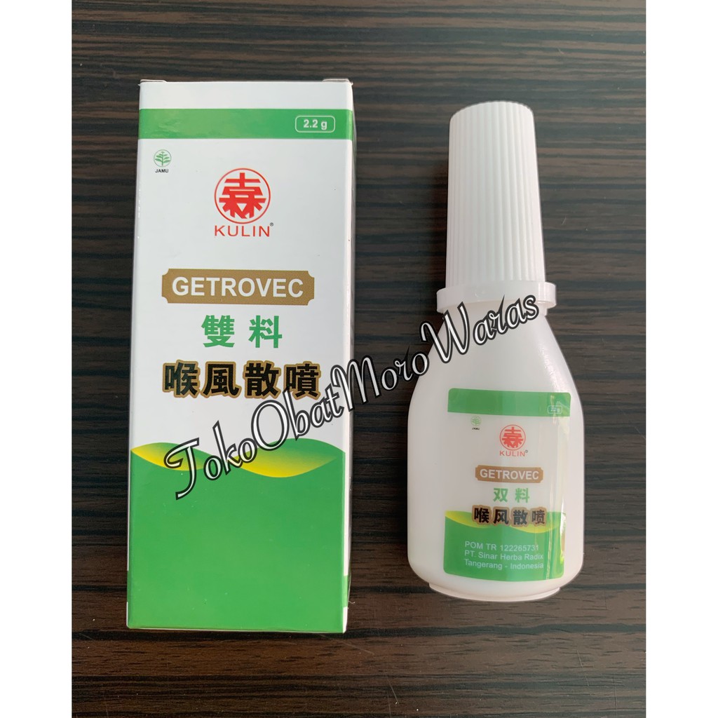 GETROVEC - Obat puk semprot, sariawan, Panas dalam