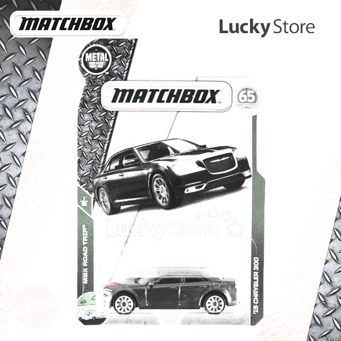 HANYA MENJUAL BERKUALITAS  15 Chrysler 300 Abu / Grey - Matchbox MBX (G 2018)