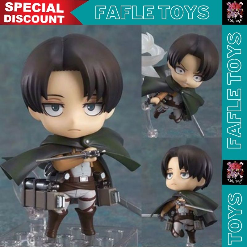 Nendoroid Levi / Nendoroid 390 Levi / Nendoroid Attack On Titan Levi / Mainan attack On titan / Nend