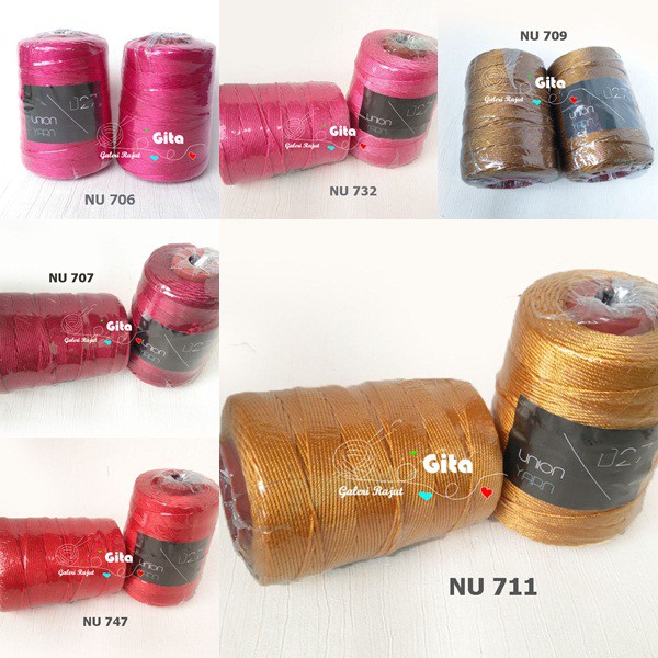 Benang Rajut Nylon Union D27 330gr