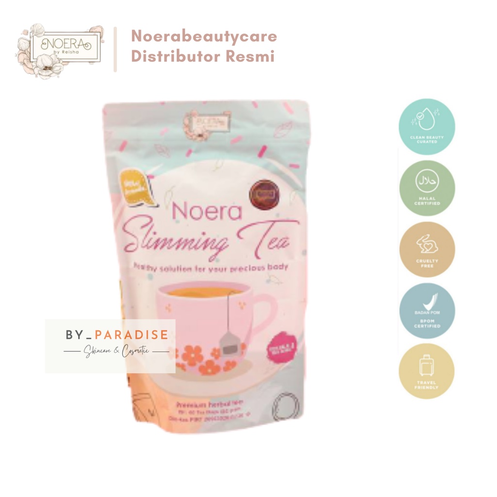 NOERA DETOX TEA & NOERA SLIMMING TEA PAKET LANGSING SLIMMING
