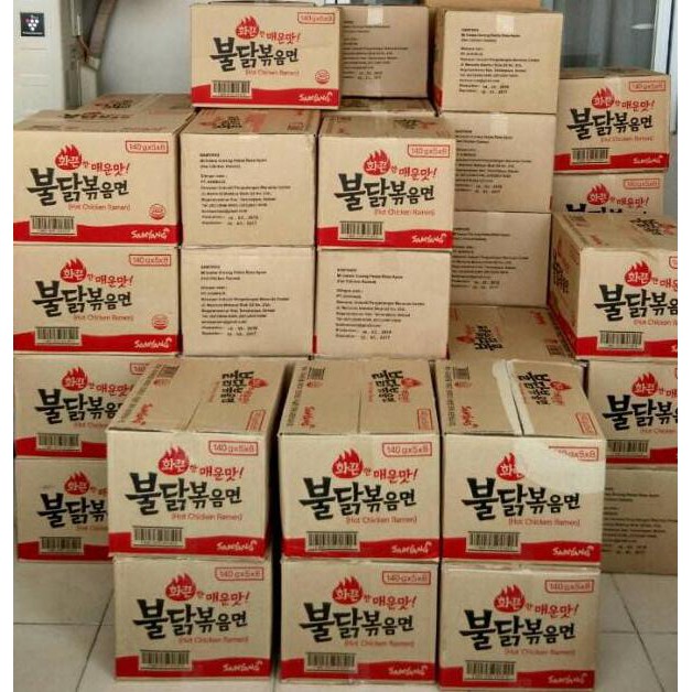

Langsung Kirim Mie Instant Korean Hot Spicy Samyang Buldakbokeum Ramen Noodle Indomie