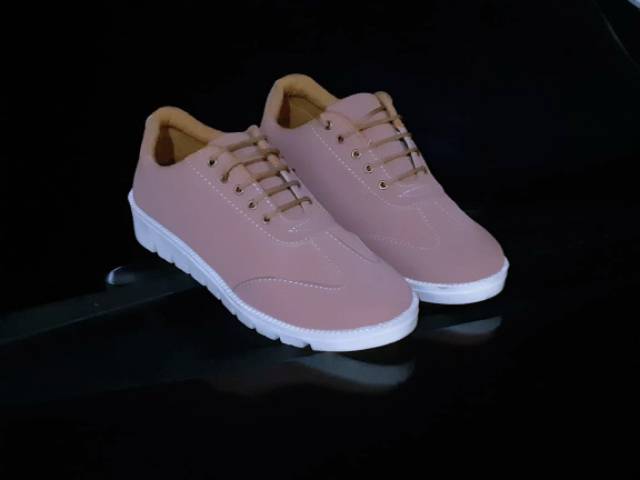 sepatu wanita sneakers women casual F-02 tali size 37-40