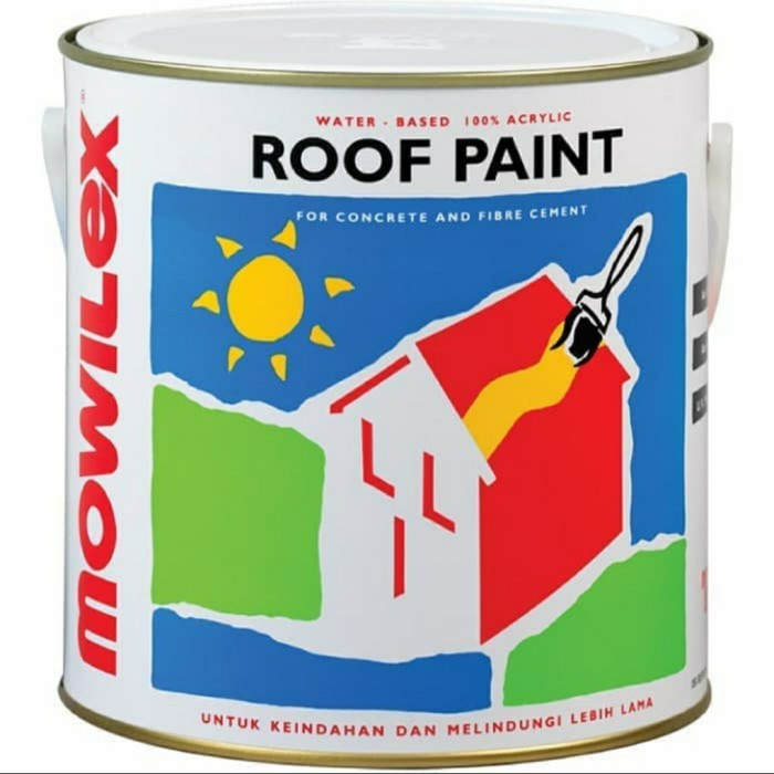 Cat Genteng Mowilex RoofPaint Roof Paint Mowilex @Gln - 135