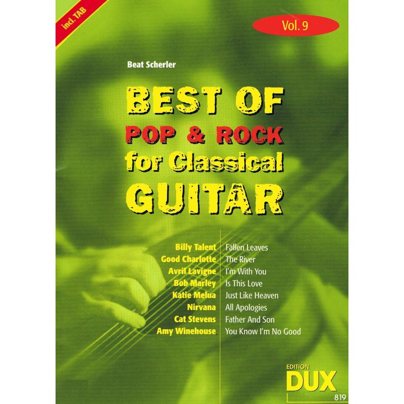 Buku Gitar Klasik Best Of POP & ROCK