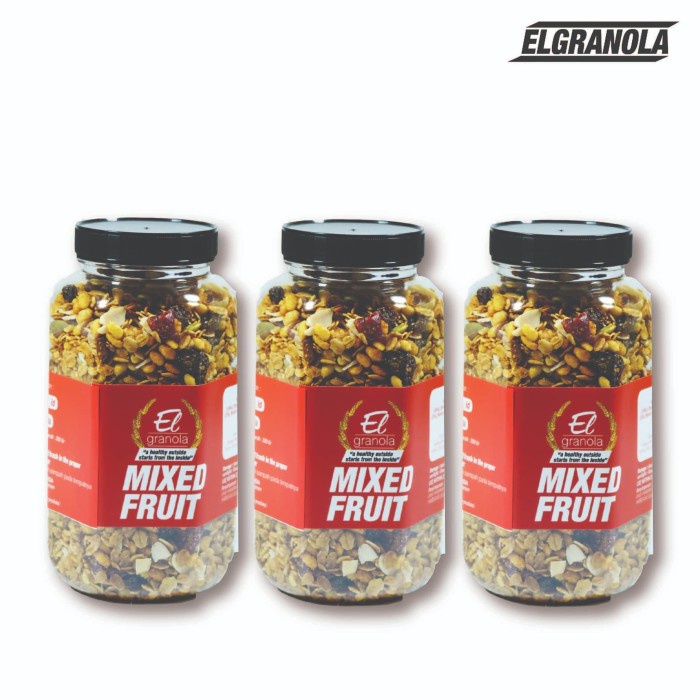 

Jual El Granola Mixed Fruit 3 X 300 Gr
