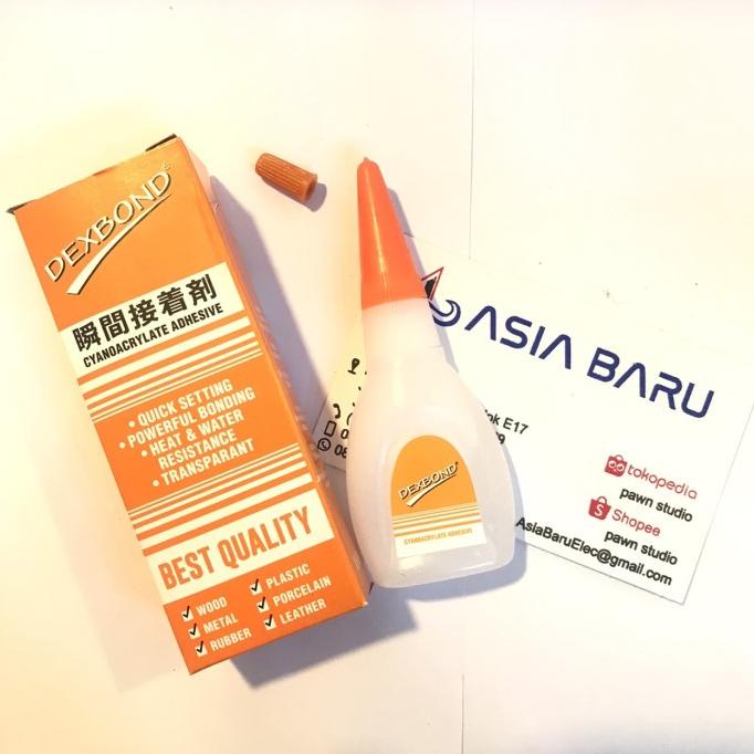 

LEM DEXBOND / LEM KOREA / LEM SETAN INSTANT GLUE - 15gr ORI pawns88 Segera Dapatkan