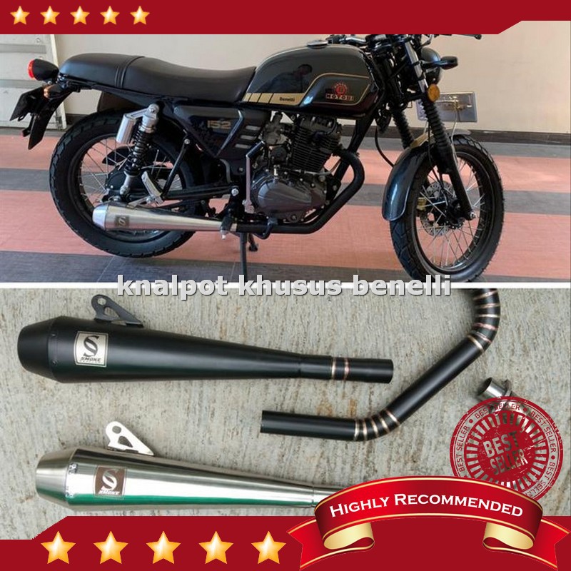 Harga Promo Knalpot Benelli Cafe Racer 152 Murah