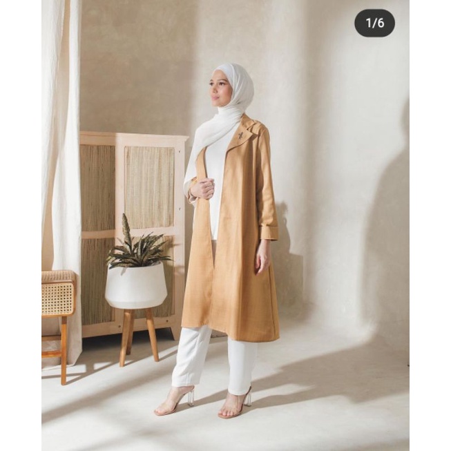 ALANA OUTER GINGER BY WEARING KLAMBY SIZE L