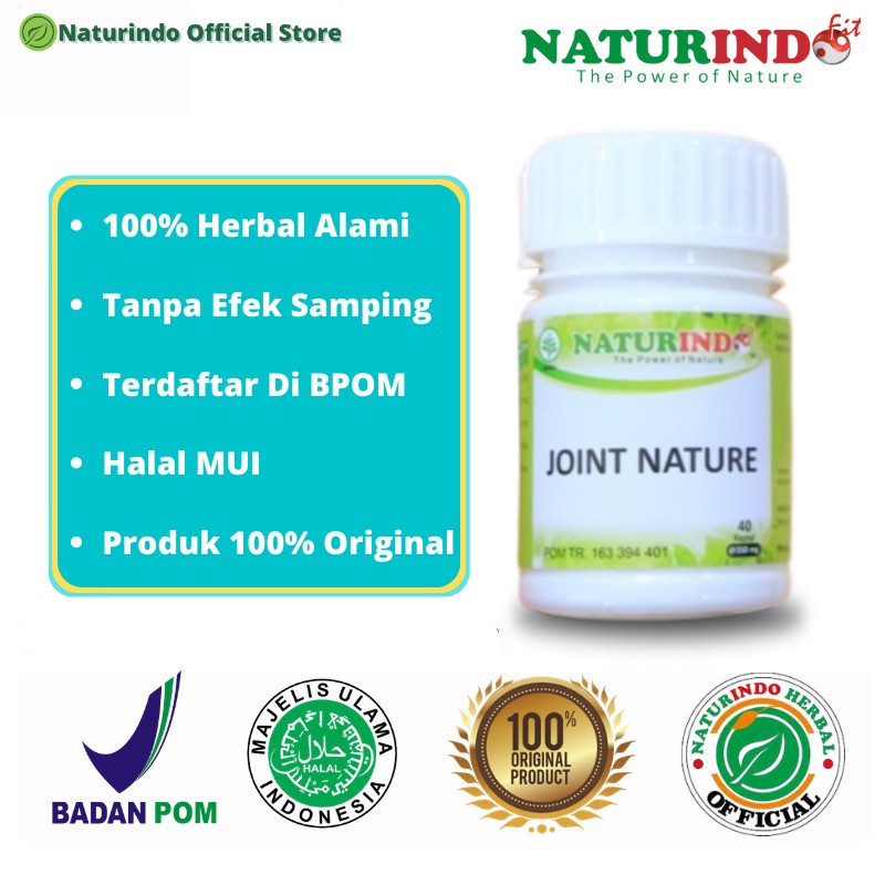Joint Nature Obat Herbal Pengapuran Tulang Osteoporosis Tulang Keropos Kapsul Naturindo Bisa Cod-1