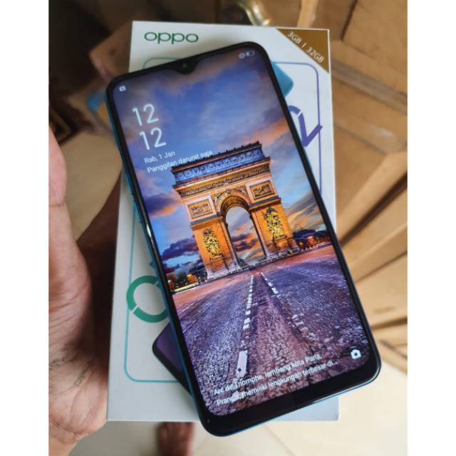 Oppo A12 ram 3gb/32gb Second Like New