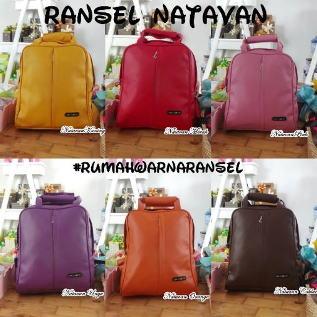 RANSEL NATAVAN Rumah Warna Ransel